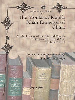 cover image of The Monks of Kûblâi Khân Emperor of China